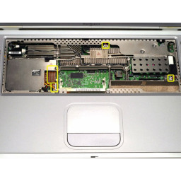 Замена платы фильтра модема PowerBook G4 Titanium DVI